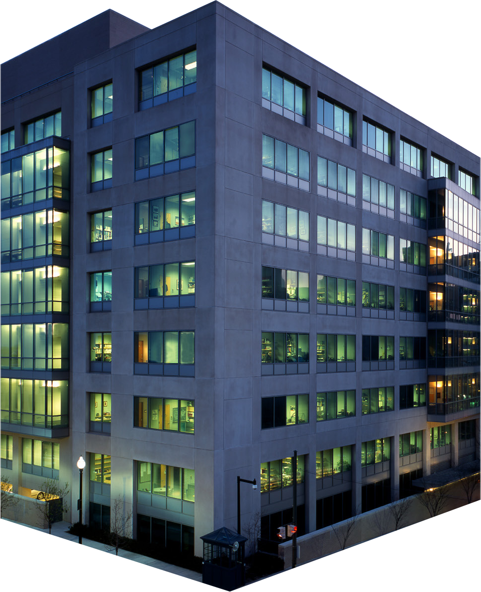 A picture of the Johns Hopkins Bloomberg School of Public Health building